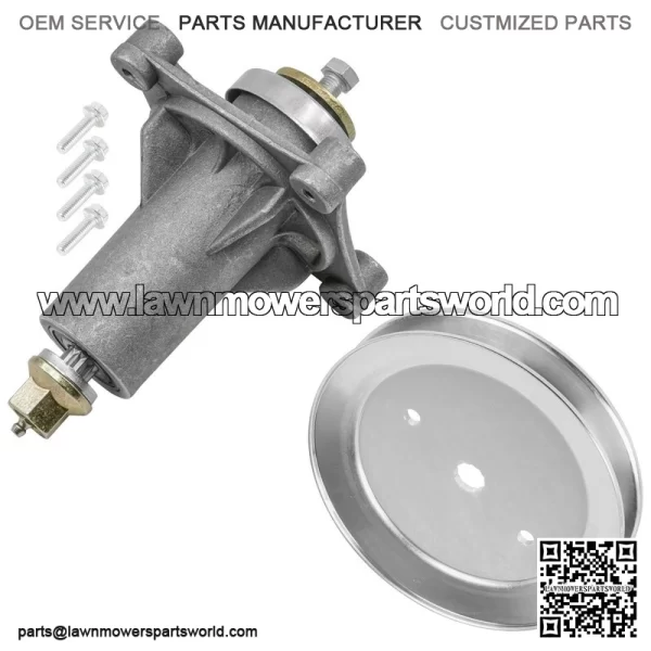 46" Deck Spindle & Pulley for Ariens 936071 936085 936086 936089 936095 936099 - Image 4