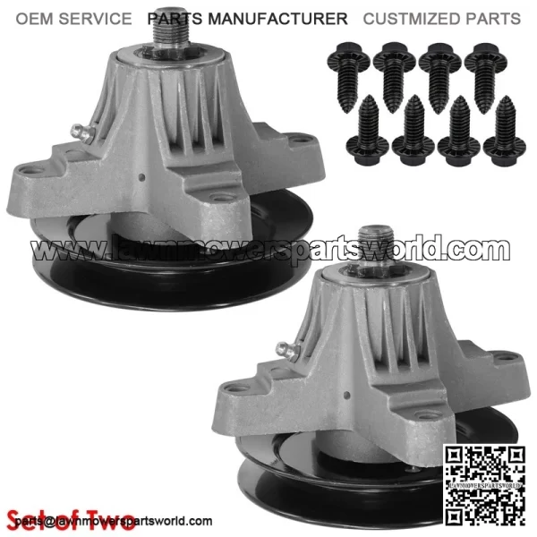 50" Deck Spindles for MTD White Outdoor GT-225 GT225 GT-2550 GT2550 / 918-0428B - Image 3