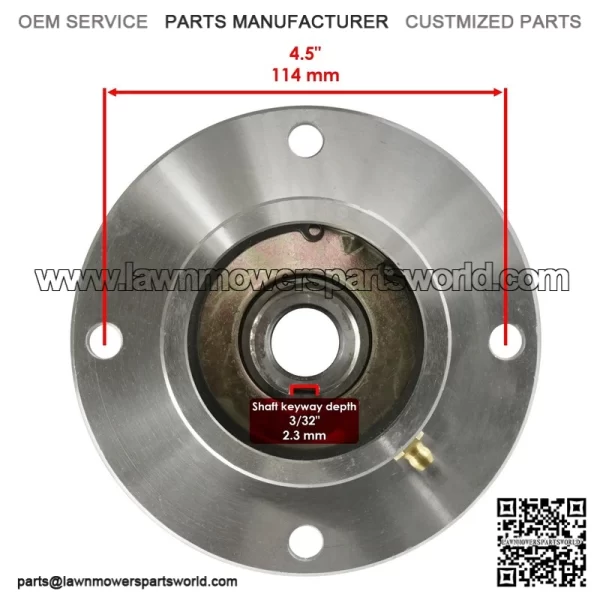 71460007 5061033SM 5030301 46020 46400 3036300 Deck Spindle for Scag Ferris - Image 3