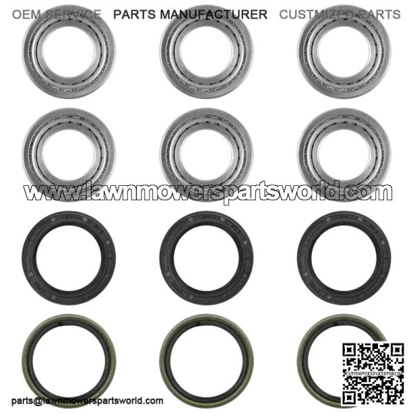 Spindle Bearings w/ Seals Repair kit for Scag SCR42 SCR48 SCR52 / 461663 46631 - Image 3
