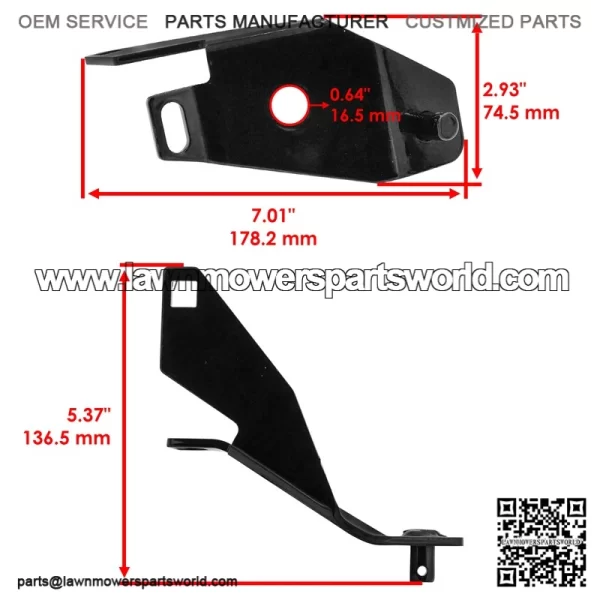Deck Sway Bar Bracket For Husqvarna YT 155 YT 160 YTH 130 YTH 145 YTH 150 - Image 2