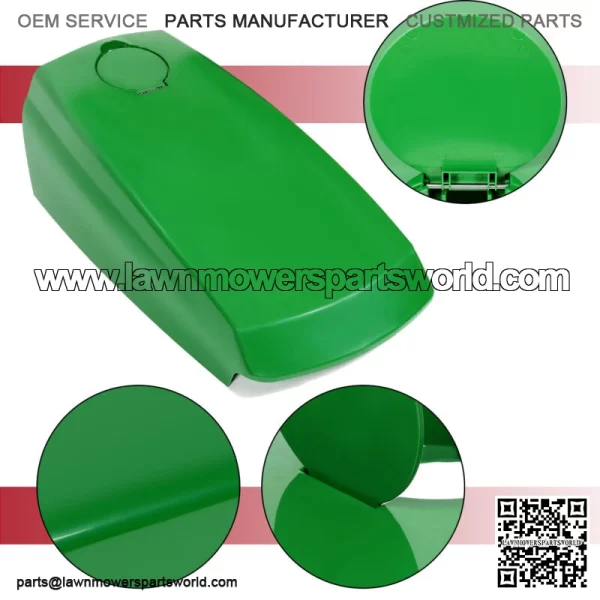 Tractor Upper Hood Cover w/ Fuel Door For John Deere 4010 4110 4115 #LVU11489 - Image 2