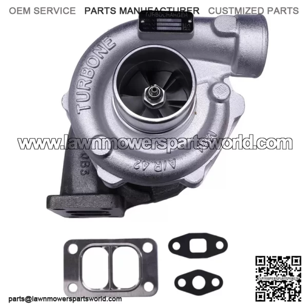 Turbocharger E6NN6K682BA for Ford New Holland Tractor 6610 6810 7600 7610 7710 - Image 2