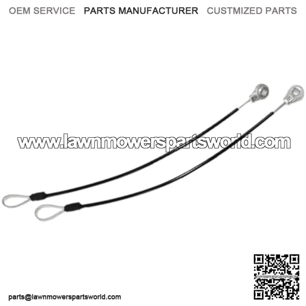 M159508 Tailgate Cables for Jo-hn De-ere Gator HPX615E HPX815E XUV625i XUV825i XUV855D XUV835E XUV855M XUV865E Utility Vehicles - Image 2