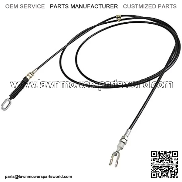 John Deere OEM Accelerator Pedal Throttle Cable Gator 4X2 6X4 Trail Worksite AM130237 - Image 2