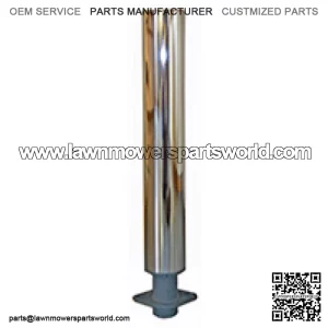 New 22" Tall Chrome Straight Exhaust Stack Fits John Deere M MT MC 40 320