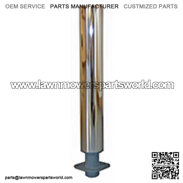 New 22" Tall Chrome Straight Exhaust Stack Fits John Deere M MT MC 40 320
