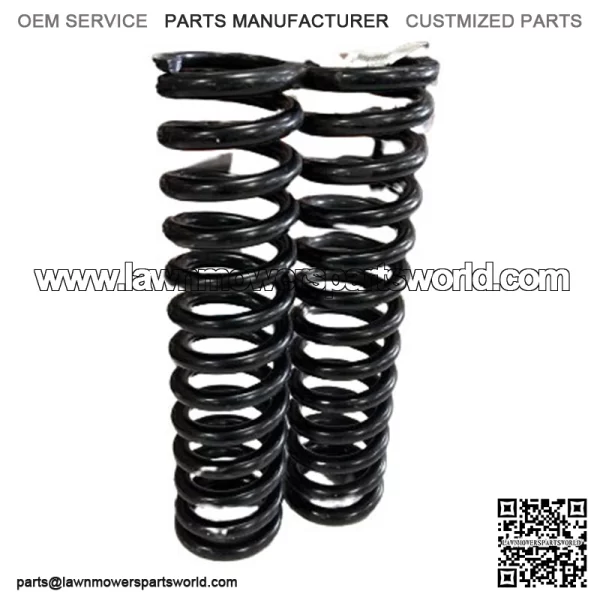 (QTY 2) John Deere Square and Ground End Compression Spring N134513