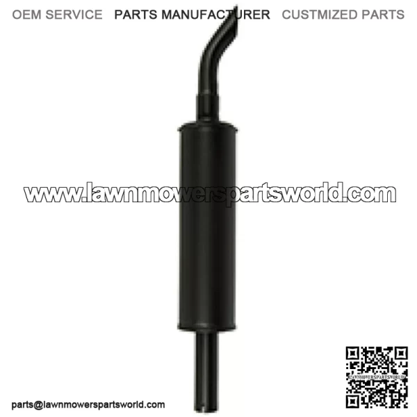 Muffler Fits 165 175 180 523394M1 523394M91 523394M95 523394M95-A A-523394M1