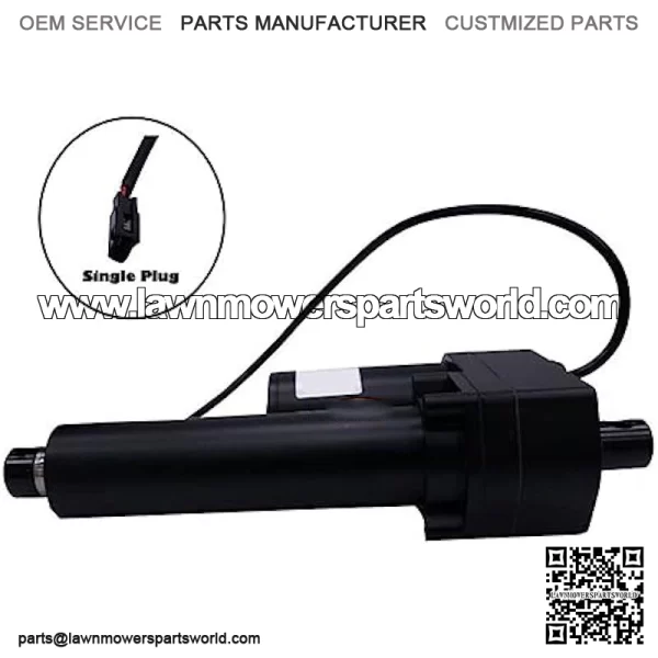 12V BM23765 Actuator AM133408 AM131228 Compatible with John Deere Utility Vehicle Gator 4X2 6X4 Trail WORKSITE TH TS TX M-Gator (Old Type Single Plug) - Image 2