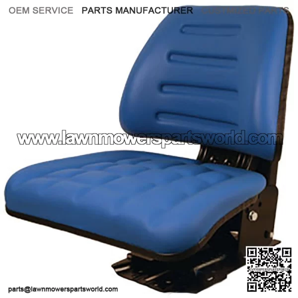 Blue Tractor Suspension Seat Fits Ford New Holland 3300 3910 3930 6000 7610