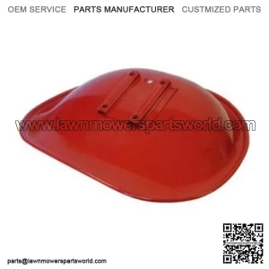 AMIHHMS Seat Red and White Vinyl Fits IH Fits FARMALL H M Tractors