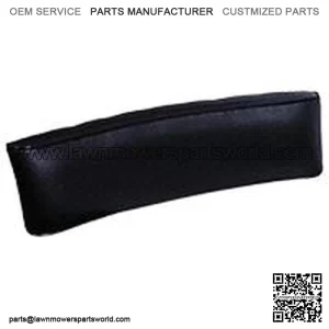 R6219 Seat Back, Black Vinyl on Wood - Fits Cockshutt Models Early 30, Early 40