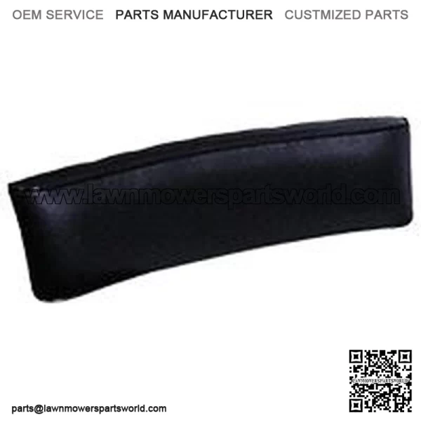 R6219 Seat Back, Black Vinyl on Wood - Fits Cockshutt Models Early 30, Early 40