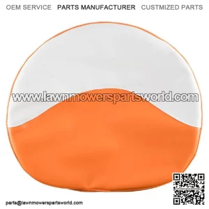 R1012 Orange & White Seat Cover, 21" Wide - Fits Case Miscellaneous Models
