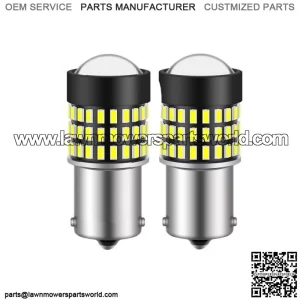 2x White LED light bulbs For Deere L100 L105 L110 L108 L111 L118 L120 L130 102