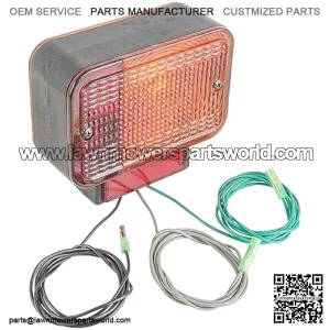 Right Side Tail Light Compatible with John Deere 5415 | 5425 | 5615 | 5625 | 5715 | 5725 | 6403 | 6603 | 1023E | 1026R | 2027R | 3032E | 3038E | LVA14365 AM120359 LVA14366 AM120360