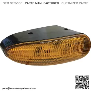 TL8020 12V LED Amber Cab Light Compatible With/Replacement For John Deere 310G, 310J, 310K, 310SJ, 310SK, 310SL, 315SG, 410J, 410K, 410L, 710G, 710J AT151873 Flood Offroad Light