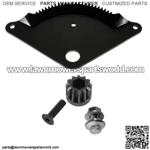 Steering Gear Pinion with Sector Plate for Husqvarna Tractor YTH2246 YTH24V48