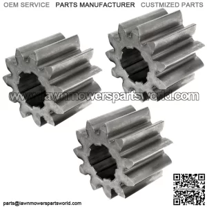 3-Pack Steering Sector Pinion Gear for John Deere X125 X140 X145 X165 GX20053