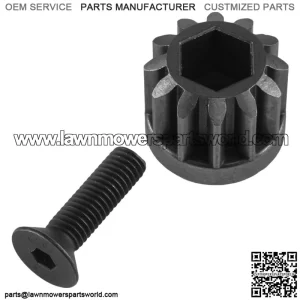 Steering Shaft Pinion Gear for Husqvarna LGT54DXL 24HP 54" Deck 2 Cylinder 2010