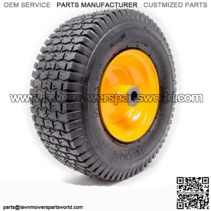 2PK 13x5.00-6 Turf Tire & Rim Assembly for Lawn Garden Tractors Golf Carts 2 PLY