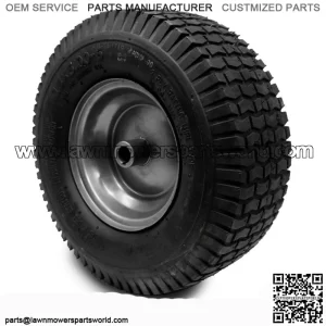 2PK 13x5.00-6 13x5.00x6 13x5x6 13x5-6 2PLY Turf Mower Tractor Tire w/ Gray Rim