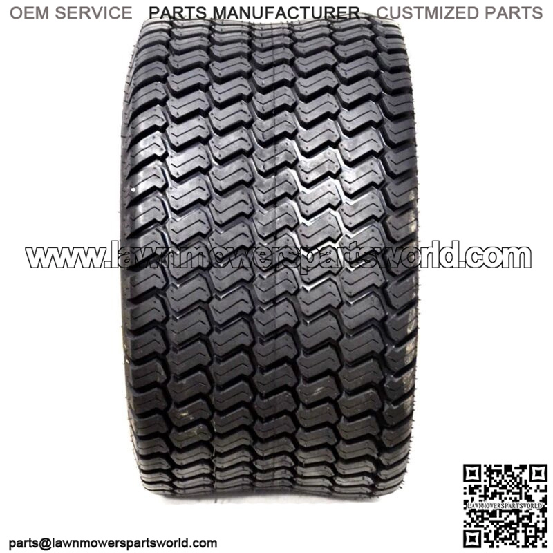 2PK 18x6.50-8 18x6.50x8 Riding Lawn Mower Tractor Turf Tires 4PLY - Image 2