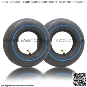 2 Inner Tube 4.10 / 3.50 - 4 Angled Curved Valve Stem 4.10-4 11x4-4 3.00-4 Tires