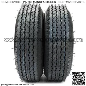 2pcs 4.80/4.00-8 Trailer Tires LRB 4 Ply Bias Load Range B 4.80-8 4.80x8