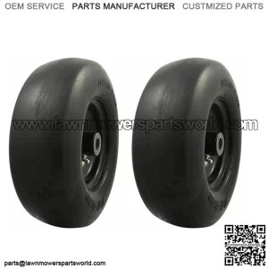 2 Flat Free Tires For  TimeCutter SS 4235 Cub Cadet 50 Troy-Bilt Mustang 42