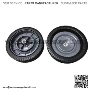 Two Tow-Behind Lawn Leaf Sweeper Wheel Tire Complete Assembly 307011