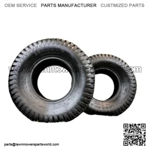 Set of Two 18x8.50-8 4 Ply Turf Tires for Lawn & Garden Mowers 18x8.5-8