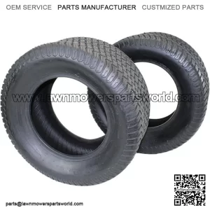 Set of 2 Turf Tires 23x9.50-12 4 Ply for Lawn & Garden Mowers