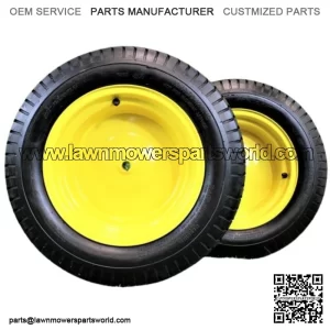 22x9.50-12 Tire & Wheel Assemblies - Set of Two - ATV/Lawn Tractor Upgrade