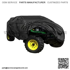 LP93547 Full-Size Heavy-Duty Gator Protective Cover, Durable Waterproof Gator Storage Covers Against Water, UV, Dust, Dirt, Wind for Outdoor Lawn Mower Storage Replace for John Deere LP93547 CPLP93547
