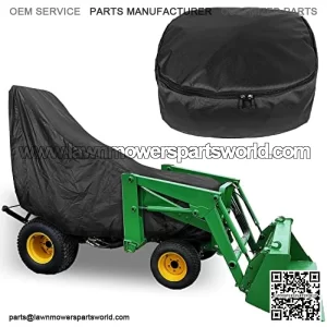 LP95637 Classic Accessories Tractor Cover for John Deere Compact Utility Tractors 2320, 2520, 2720, 3120, 3320, 3520, 3720, 3203, 4105 Series | All-Season Protection, Oxford 300D Fabric, Waterproof, Weatherproof