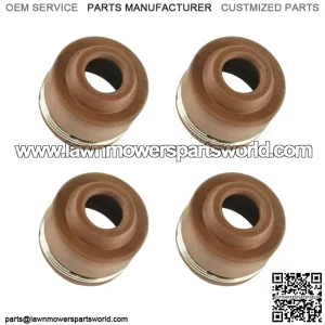 4 Valve Seals fits John Deere M76090 XUV620i Gas XUV625i Gas HPX615E GX345