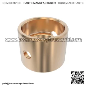 Cylindrical Alloy Bushing with Hole