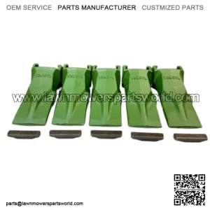 5-pk FITS V29SYL V29 29SYL V Style Bucket Digging Teeth W/ 29PN V29PN Flex Pins