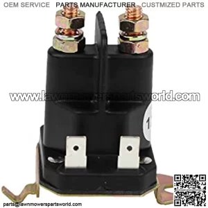 Starter Solenoid Replacement for Poulan Husqvarna 532192507 192507 582042801 582042802 Cub Cadet 725-06153A 21546294 435-325 MTD Lawn Mower Tractor Craftsman YS4500 LT2000