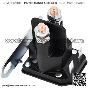 12V GY22476 AUC15346 Starter Solenoid Compatible with John Deere Tractor D100 D105 D110 D120 D125 D130 D140 D150 D155 D160 D170 Z225 Z235 Z245 Z255 Z335E Z335M Z345M Z345R Z355E Z355R