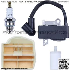 Ignition Coil Air Fuel Filter For Husqvarna 445 450 445e 450e Chainsaw 573935702 , Ignition Coil, Air Filter, Fuel Filter, Spark Plug