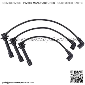 MOTOKU MIA11722 MIA11723 MIA11724 Spark Plug Wire for John Deere Gator XUV Cylinder #1#2#3