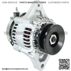 Alternator - Denso Style (12356) fits John Deere 3038E 4300 4700 3420 4200 4600 3032E 4210 4610 3320 4400 3520 4410 3025E 4105 4510 3720 4500 3120 4310 4710 fits New Holland E27 E27BSR fits Yanmar