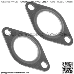 2 Muffler Exhaust Gasket Seal For John Deere 2500A 2500B 2500 Gas Diesel M113686