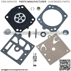 Carburetor Repair Kit Fit For Walbro K-22-HDA HDA-10 For Husqvarna 351 350 346 340 44 42, Carburetor Repair Kit