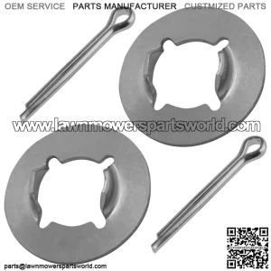 736-04228B 736-04228A 736-04228 714-0162 Front Wheel Washer & Pin For Cub Cadet