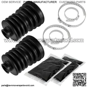 2 Rear Axle Inboard CV Boot Kit fits John Deere AM141488 AM136644