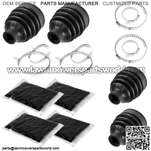 Front or Rear Axle In Out CV Boot Kit for John Deere XUV560E XUV560E S4 XUV590